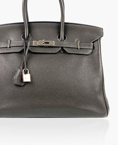 Hermès Birkin 35 Graphite Clemence PHW