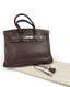 Hermès Birkin 35 Chocolate Clemence Palladium