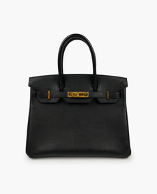 Hermès Birkin 30 Black Epsom GHW