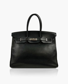 Hermès Birkin 35 Clemence Black PHW