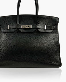 Hermès Birkin 35 Clemence Black PHW