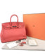 Hermès Birkin 35 Rose Jaipur Togo PHW