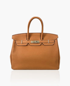 Hermès Birkin 35 Golden Clemence PHW