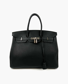 Hermes Birkin 35 Fjord Black PHW