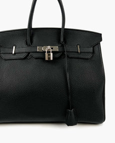 Hermes Birkin 35 Fjord Black PHW