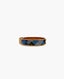 Hermès Bolduc Au Carre Hinged Bracelet Bleu Fumoir GHW