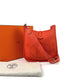 Hermès Medium Evelyne Orange PHW