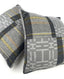 Hermès Jacquard Wool Scott'H Pillows Gris