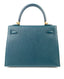 Hermès Kelly Sellier 25 Vert Cypres Epsom GHW