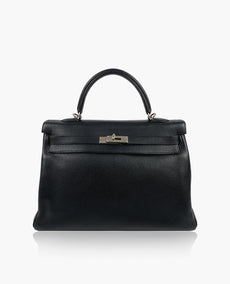 Hermès Kelly 35 Black Togo PHW