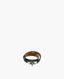 Hermès Kelly Double Tour Leather Bracelet Black