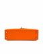 Hermès Mini Kelly 20 Orange/Gold Chevre Palladium Hardware