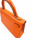 Hermès Mini Kelly 20 Orange/Gold Chevre Palladium Hardware