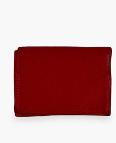 Hermès Red Cardholder Epsomissa