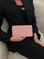 Dior Patent Cannage Lady Dior Convertible Clutch Light Pink