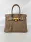 Hermès Birkin 30 Epsom Etoupe GHW