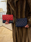 Chanel Tricolor Double Crossbody Bag