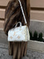 Louis Vuitton Speedy 30 B Monogram Khaki White