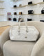 Chanel Quilted Duffle White Bag