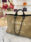 Chanel Deauville Beige Large