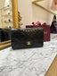 Chanel Timeless Vintage Medium Lambskin Black GHW 24k