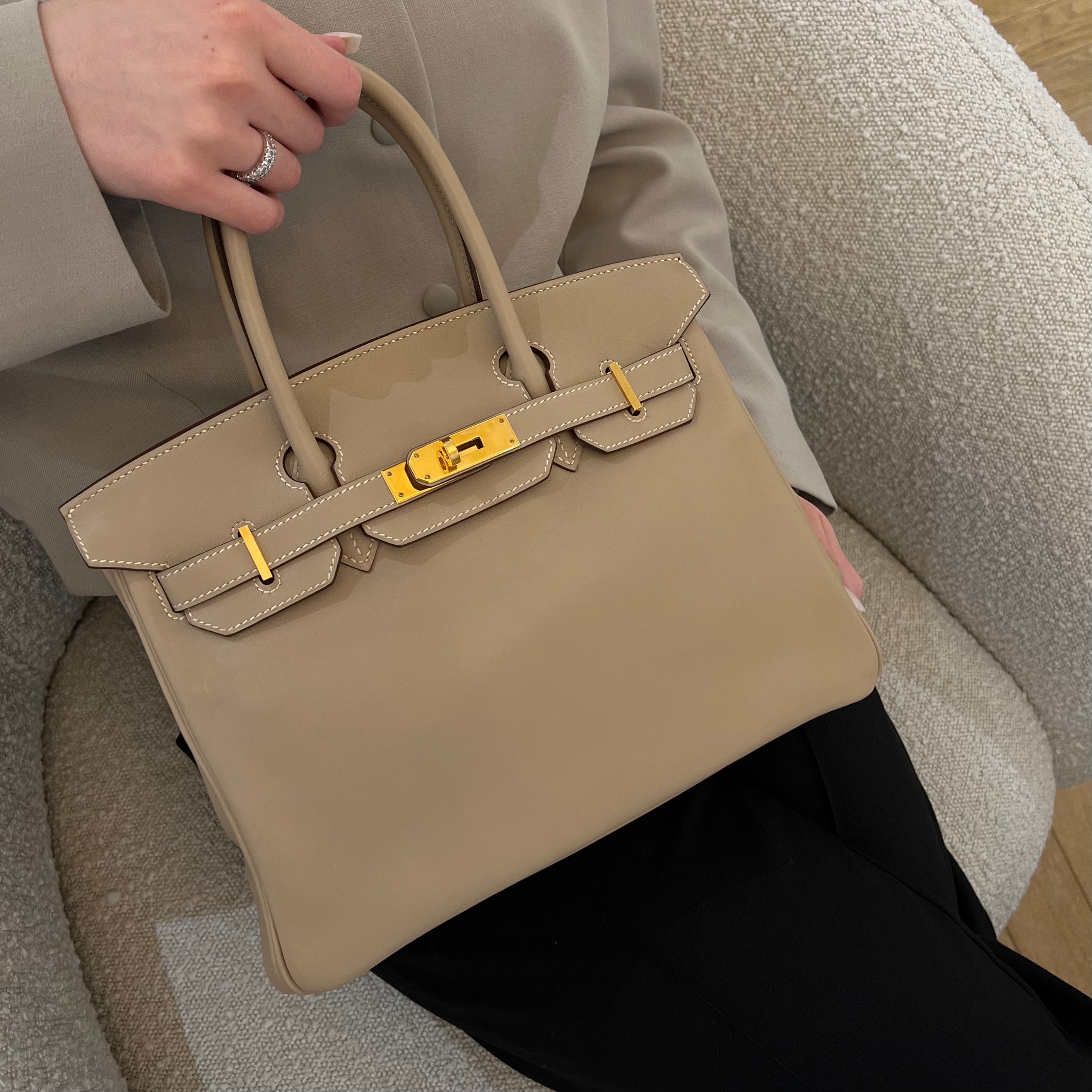 Hermes Birkin 35 Argile Swift Leather GHW Luxury Helsinki