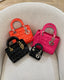 Dior Lady Medium Coral Patent SHW