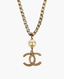 Chanel Pearl Stones CC Necklace