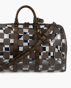 Louis Vuitton Keepall 50 B Monogram Chess