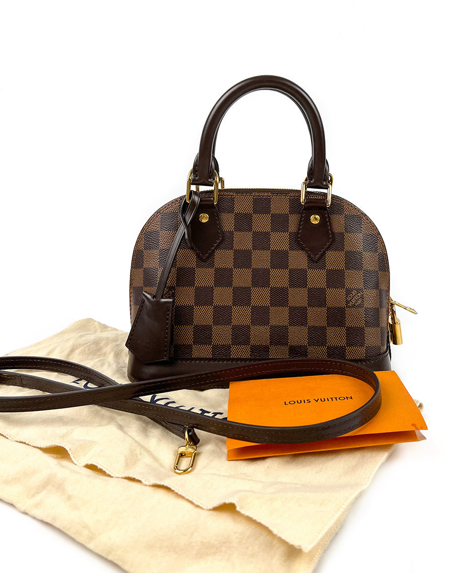 Louis Vuitton Alma BB Damier Ebene – Luxury Helsinki