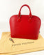 Louis Vuitton Epi Alma Red PM