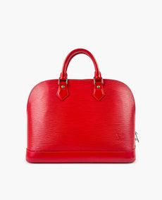 Louis Vuitton Epi Alma Red PM