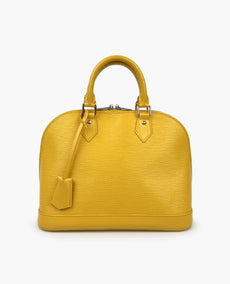 Louis Vuitton Alma PM Epi Leather Yellow