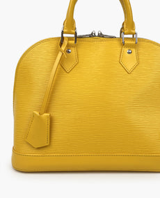 Louis Vuitton Alma PM Epi Leather Yellow