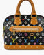 Louis Vuitton Multicolor Alma Black