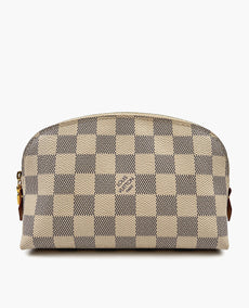 Louis Vuitton Cosmetic Pouch Damier Azur