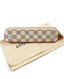 Louis Vuitton Damier Azur Elizabeth Pencil Pouch Rose Ballerine