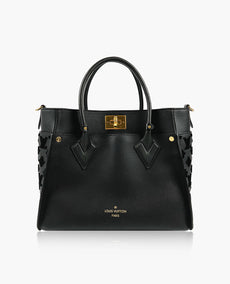 Louis Vuitton On My Side Black Tote