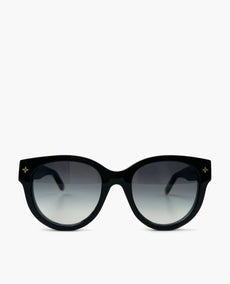 Louis Vuitton My Monogram Round Black Sunglasses