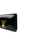 Louis Vuitton Louise Clutch Black Patent Leather