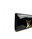 Louis Vuitton Louise Clutch Black Patent Leather