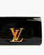 Louis Vuitton Louise Clutch Black Patent Leather