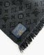 Louis Vuitton Monogram Classic  Black Scarf