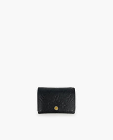 Louis Vuitton Business Card Holder Monogram Empreinte Black