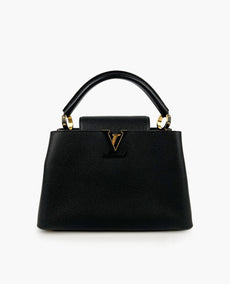 Louis Vuitton Capucines MM Black