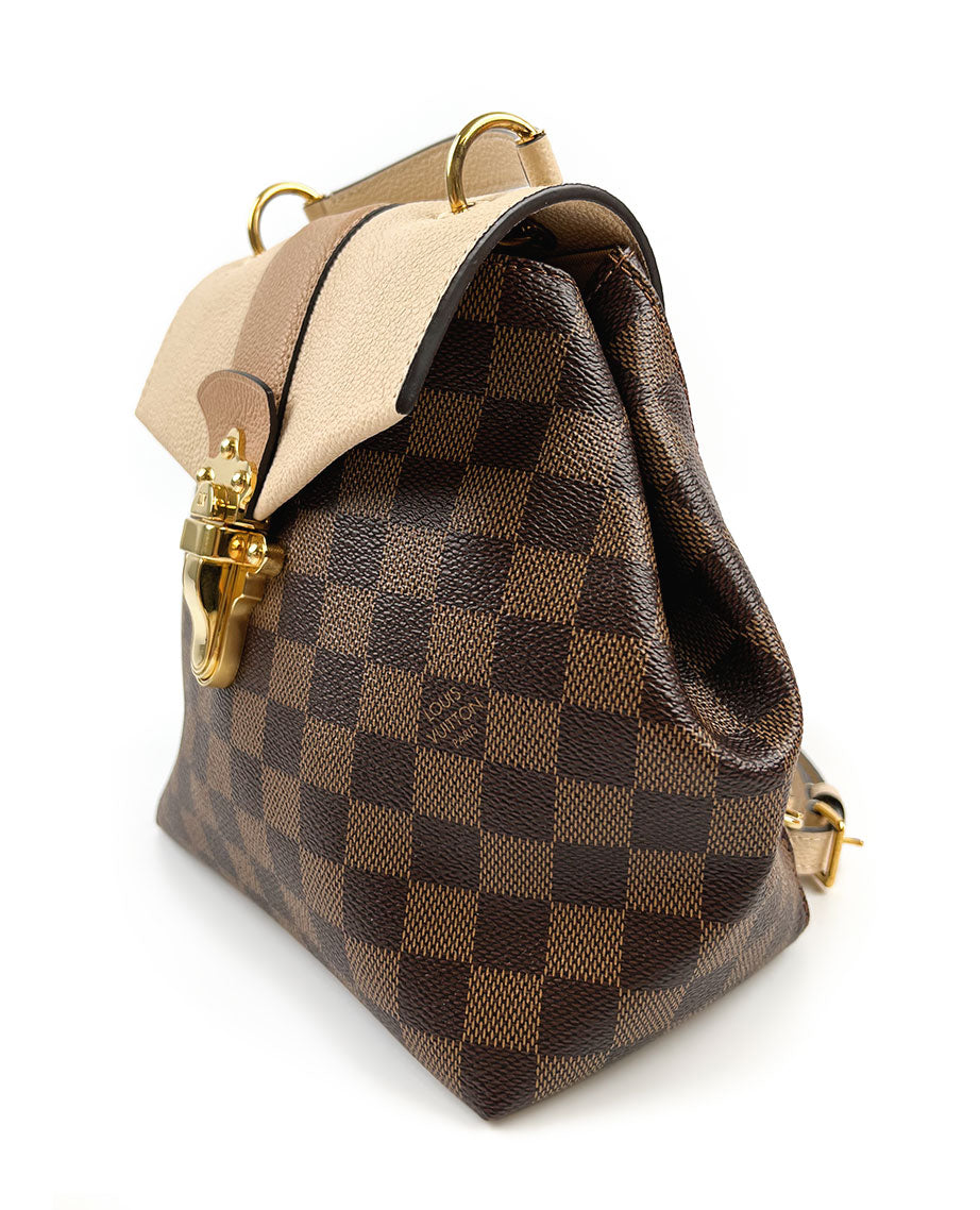 louis vuitton clapton backpack cream Louis Vuitton Clapton Backpack Damier Ebene Creme – Luxury Helsinki