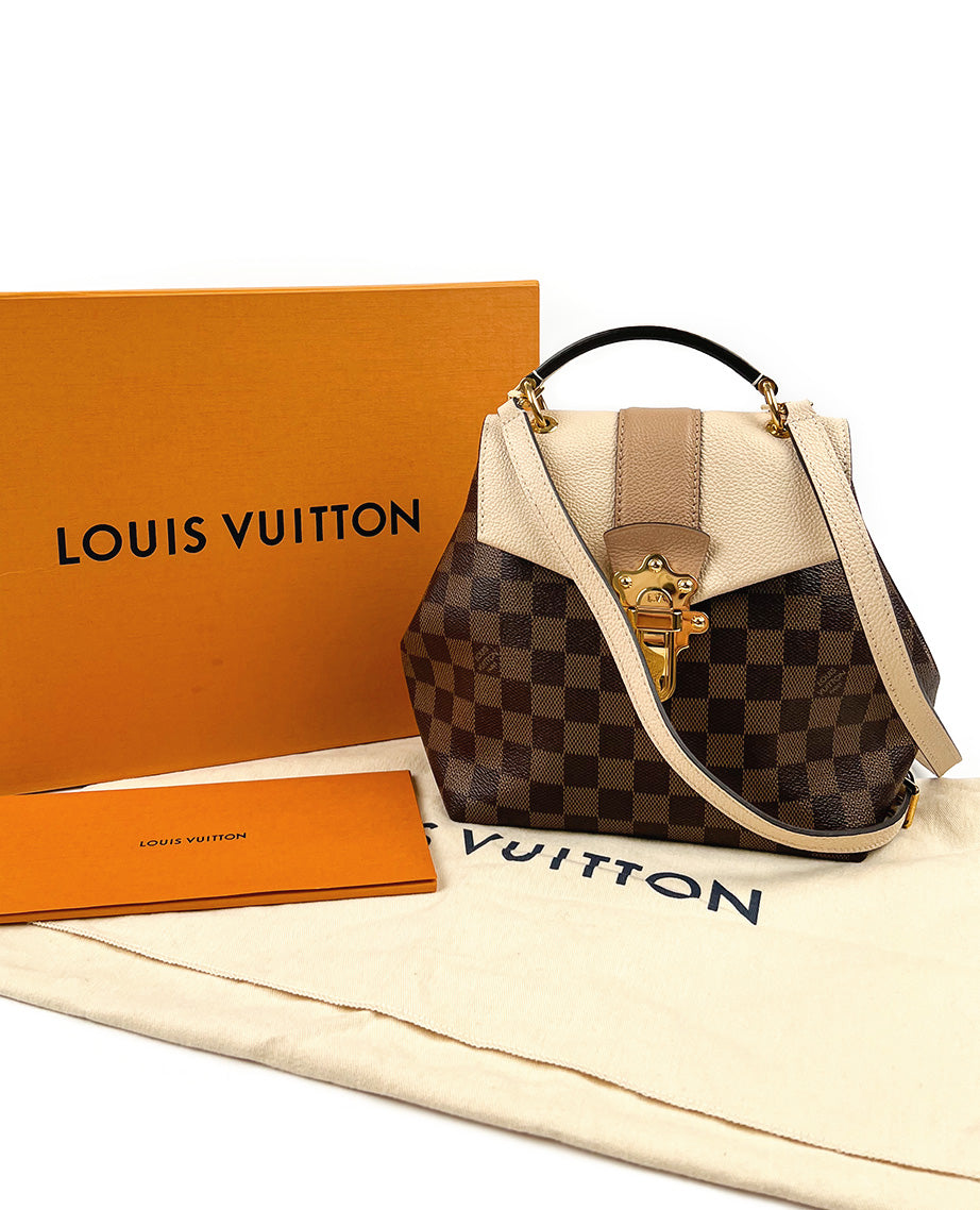 louis vuitton clapton backpack cream Louis Vuitton Clapton Backpack Damier Ebene Creme – Luxury Helsinki