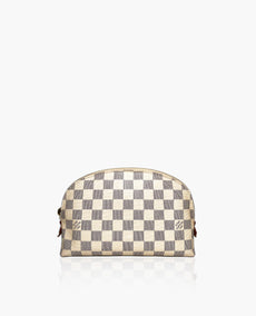 Louis Vuitton Cosmetic Pouch GM Damier Azur