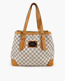 Louis Vuitton Hampstead Tote MM Damier Azur