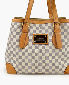 Louis Vuitton Hampstead Tote MM Damier Azur